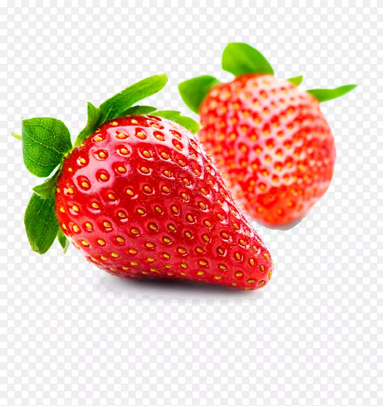 打孔草莓汁水果液化.3D卡通水果手绘的水果，草莓