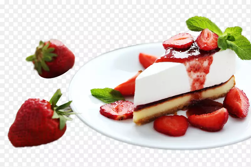 芝士蛋糕奶油菜谱-草莓甜点蛋糕
