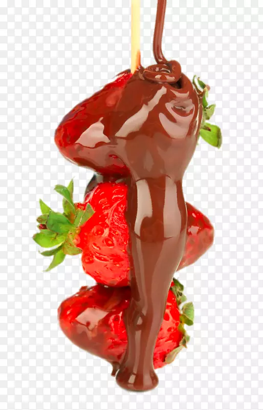 草莓干酪层蛋糕甜点巧克力草莓串