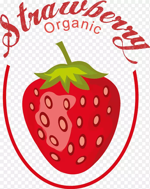 水果沙拉草莓西瓜.水果标签载体材料.草莓