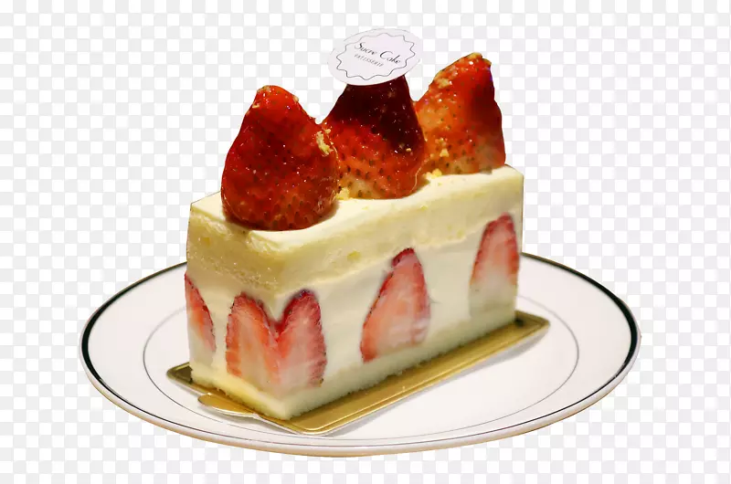 法国料理草莓奶油蛋糕草莓派馅饼玉米饼-法国草莓蛋糕