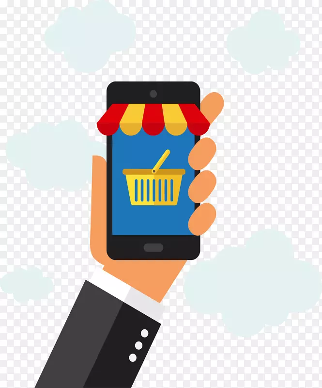 商务用户体验服务营销移动设备-手机购物