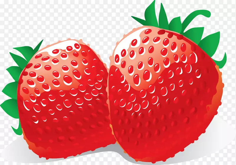 免费水果剪贴画手绘草莓