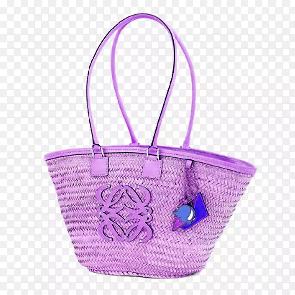 手提包Loewe手提包设计师-紫色手袋
