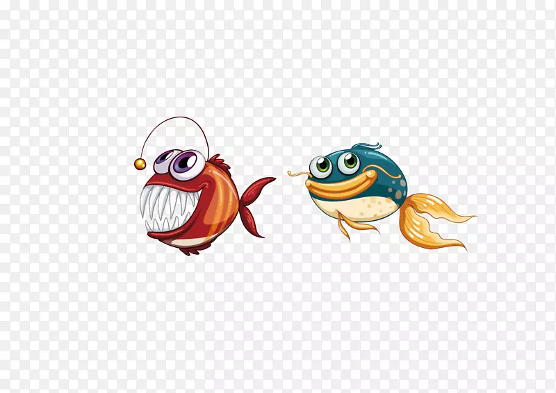 卡通鱼-海床鱼