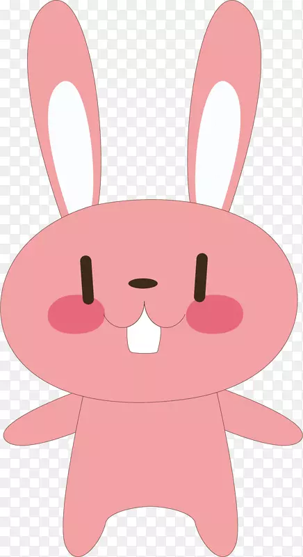 兔图-粉红兔