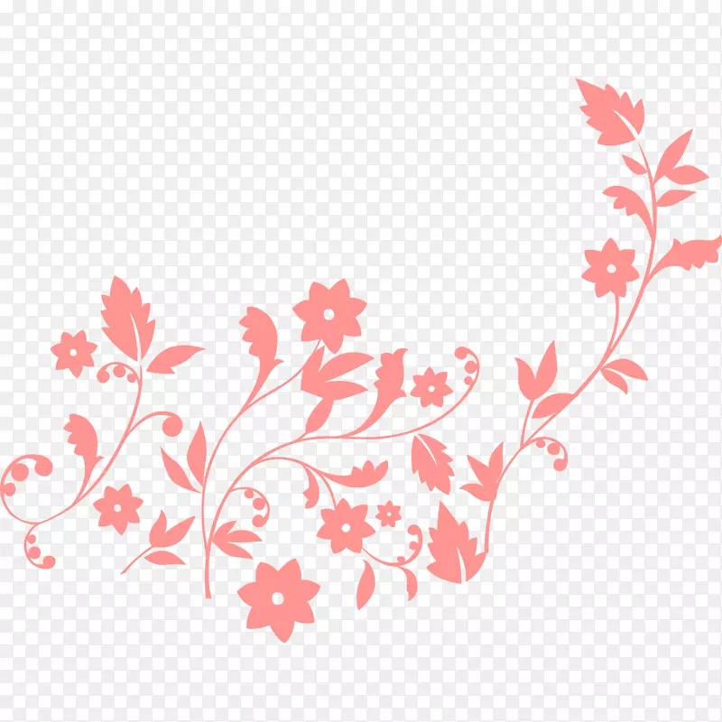 樱花剪贴画-樱桃图案