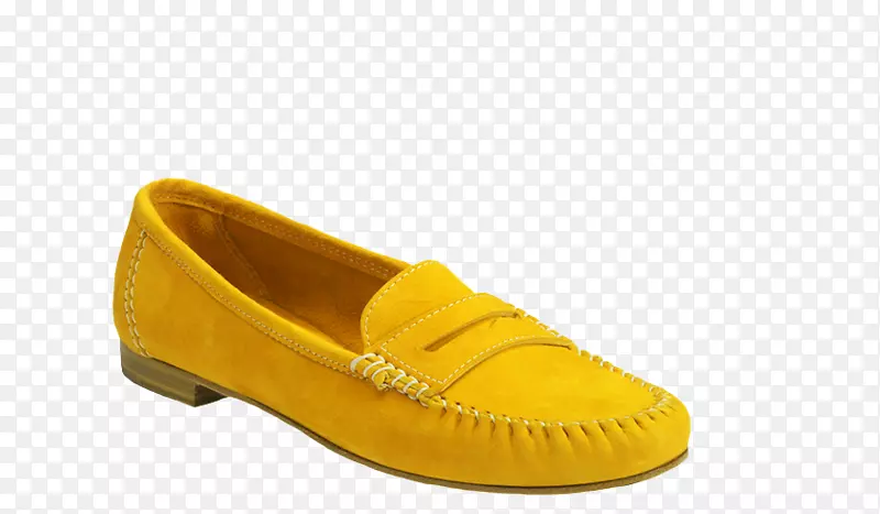 滑鞋裙鞋-芒果黄鞋