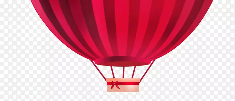 热气球.卡通扁色气球