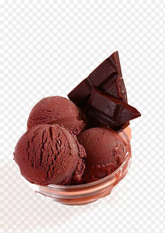 巧克力冰淇淋鸡尾酒巧克力棒巧克力蛋糕-巧克力雪球图片材料