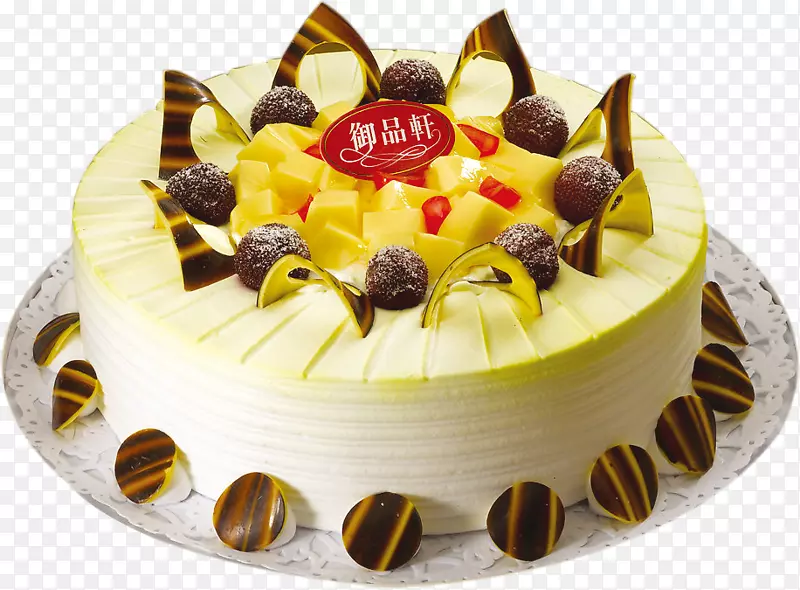 生日蛋糕锦绣雪纺蛋糕奶油-蛋糕系列