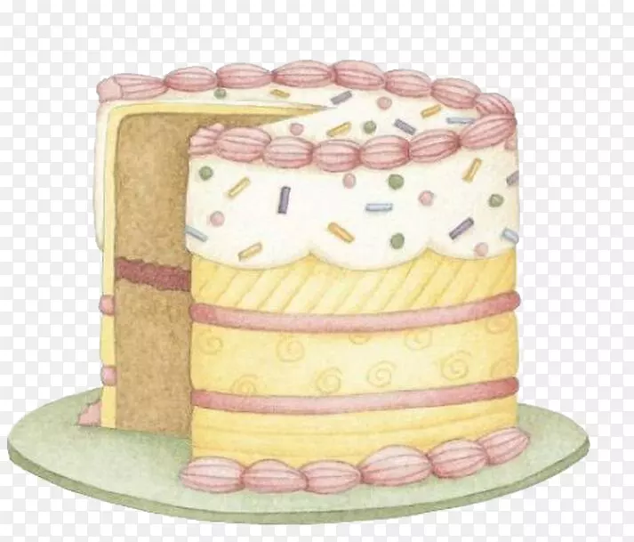 蛋糕生日蛋糕素描蛋糕
