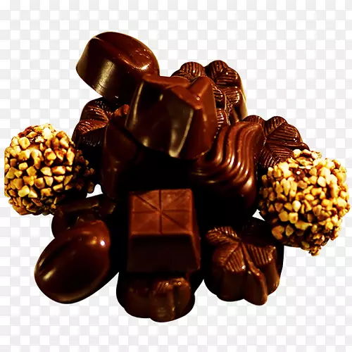 巧克力食品史可可豆黑巧克力PNG材料