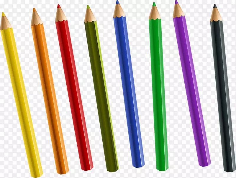 彩色铅笔画手绘铅笔