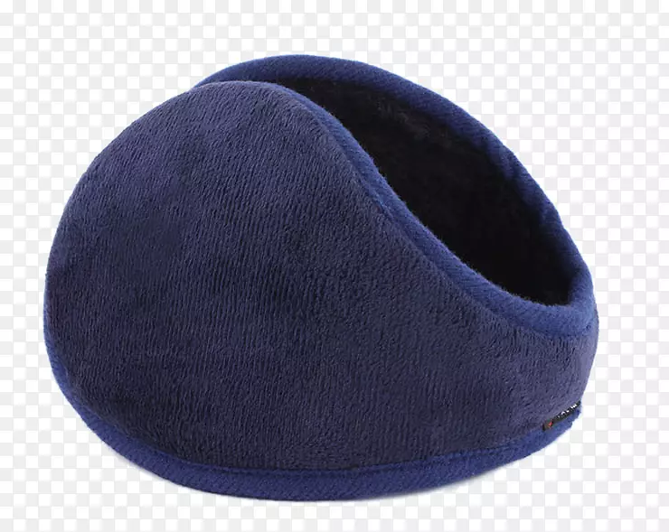 钴蓝鞋-成年儿童温暖的冬季耳罩