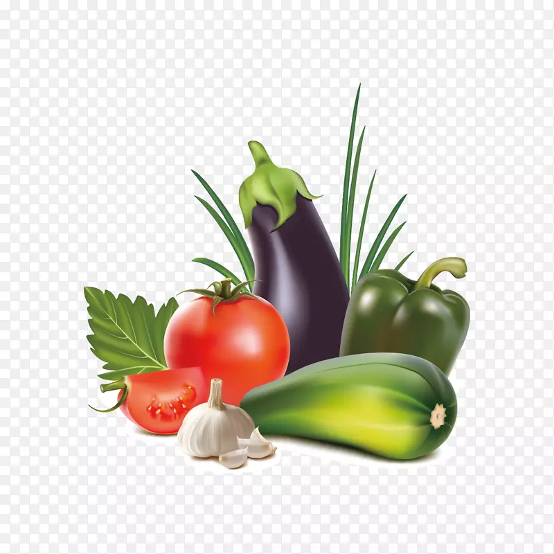 有机食品蔬菜水果剪贴画蔬菜图案