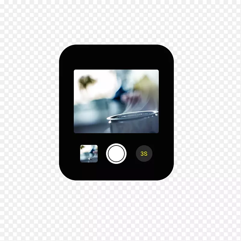 苹果手表iPodtouch用户界面-摄像头视频页面