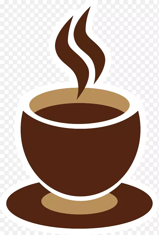 越南冰咖啡，意式浓缩咖啡杯-餐饮元素咖啡元素