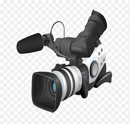 巴西佳能XL2摄像机-简单黑白技术相机