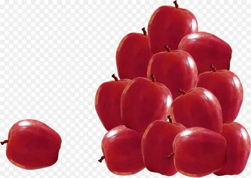苹果番茄水果食品红色美味苹果