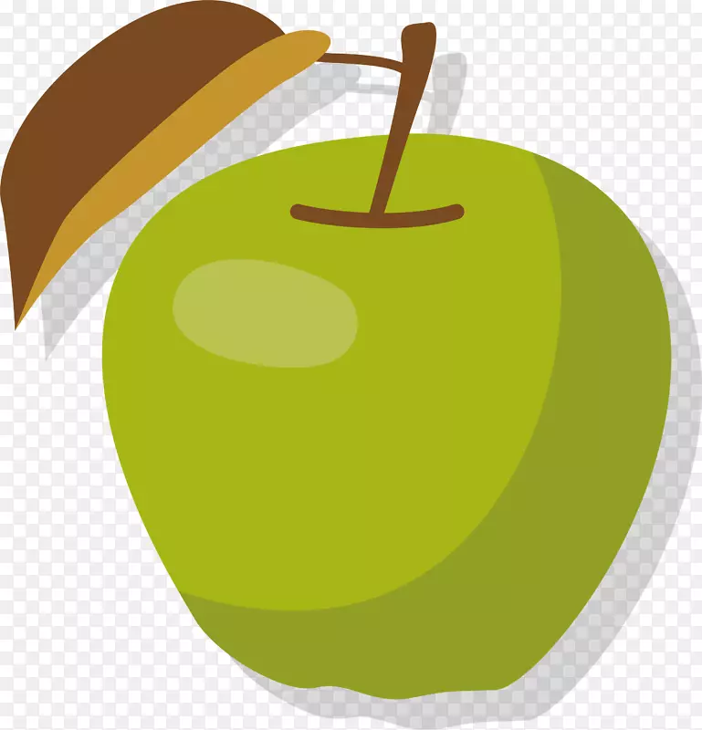 苹果曼扎纳·维德剪贴画-成熟的绿色苹果