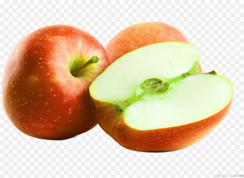 有机食品水果蔬菜鲜美苹果红简单苹果装饰图案