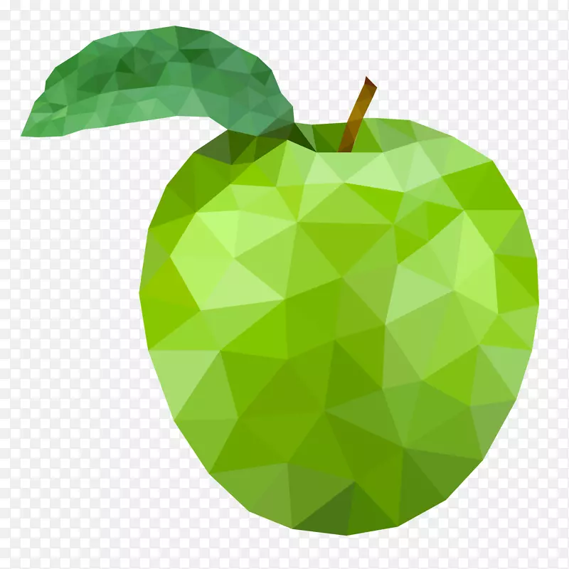 多边形几何奥格里斯-绿苹果