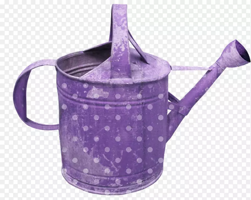 花园浇水罐-紫色浇水罐