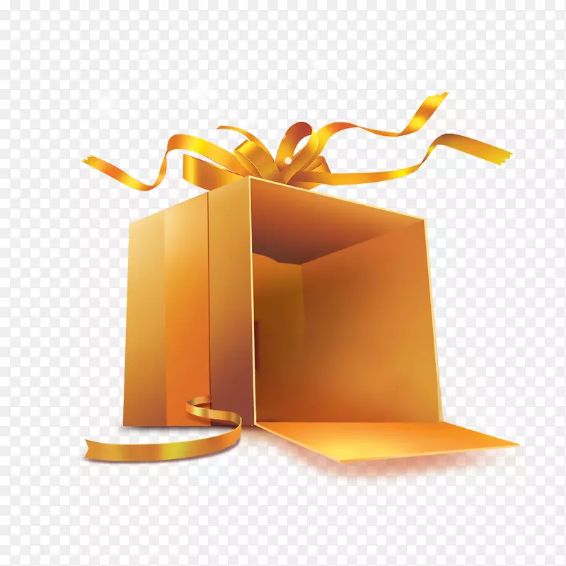 礼品纸盒-打开礼品盒