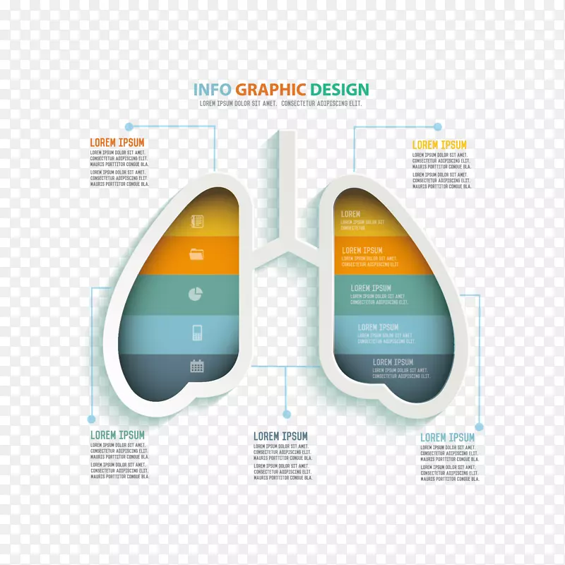 肺癌-肺信息图