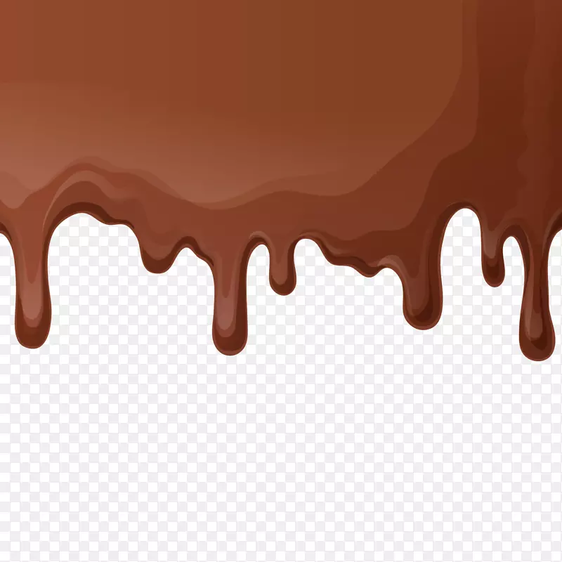 巧克力棒热巧克力牛奶滑下巧克力酱