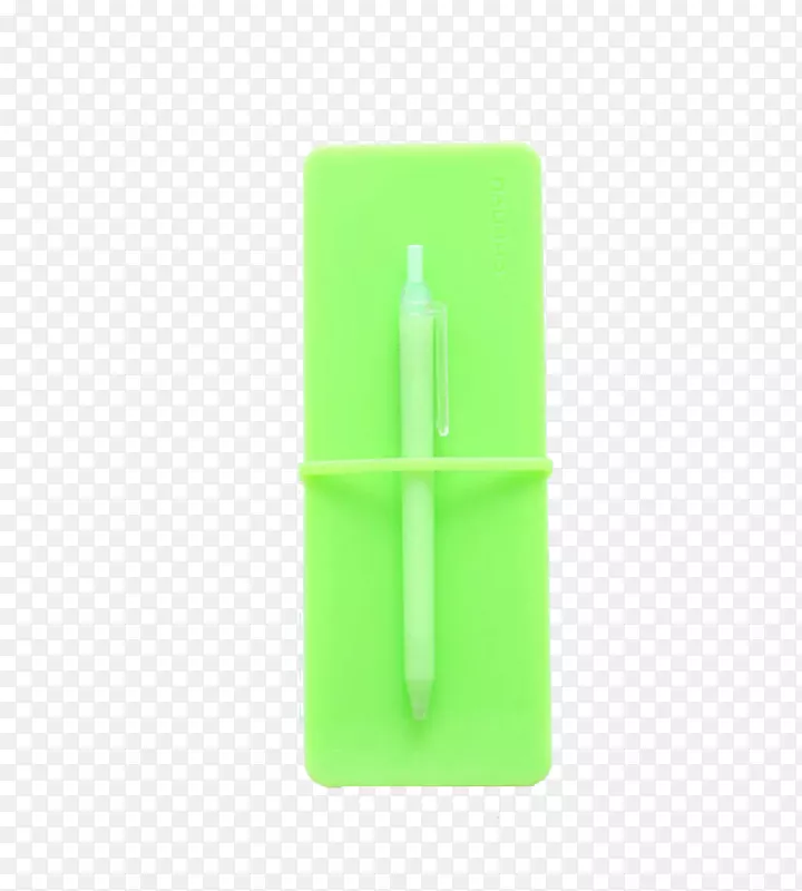 绿色矩形-荧光绿色铅笔盒