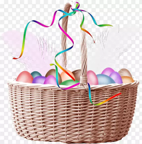复活节彩蛋篮-一篮子鸡蛋