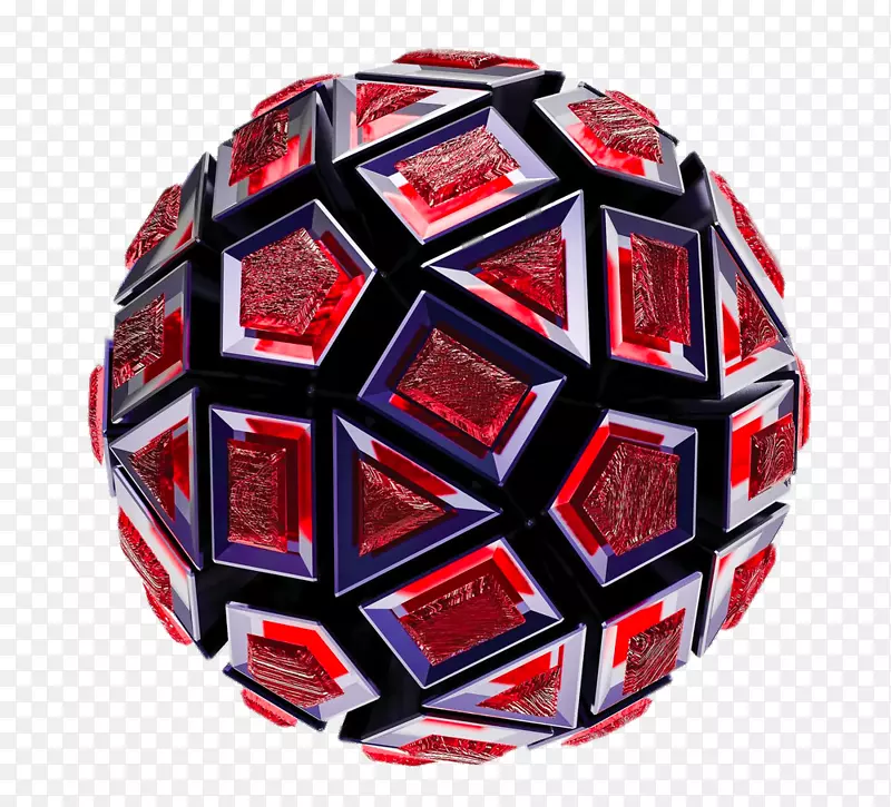 球形圆立体几何银创意高清立体玻璃球