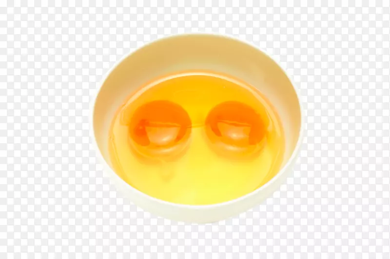 蛋黄网蛋双黄碗生鸡蛋