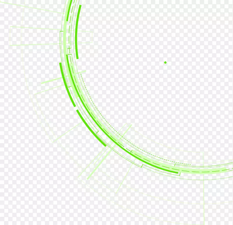 绿色图案-动态线