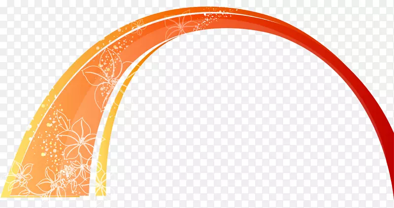 角字体-橙色线