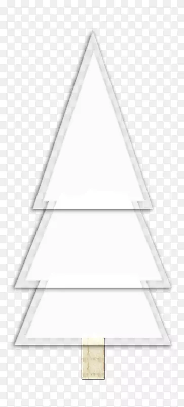 三角形区域图案-圣诞树图片材料