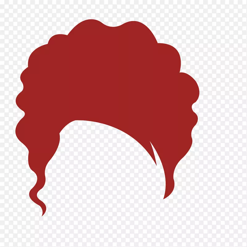 假发红-中年妇女红棕色发假发