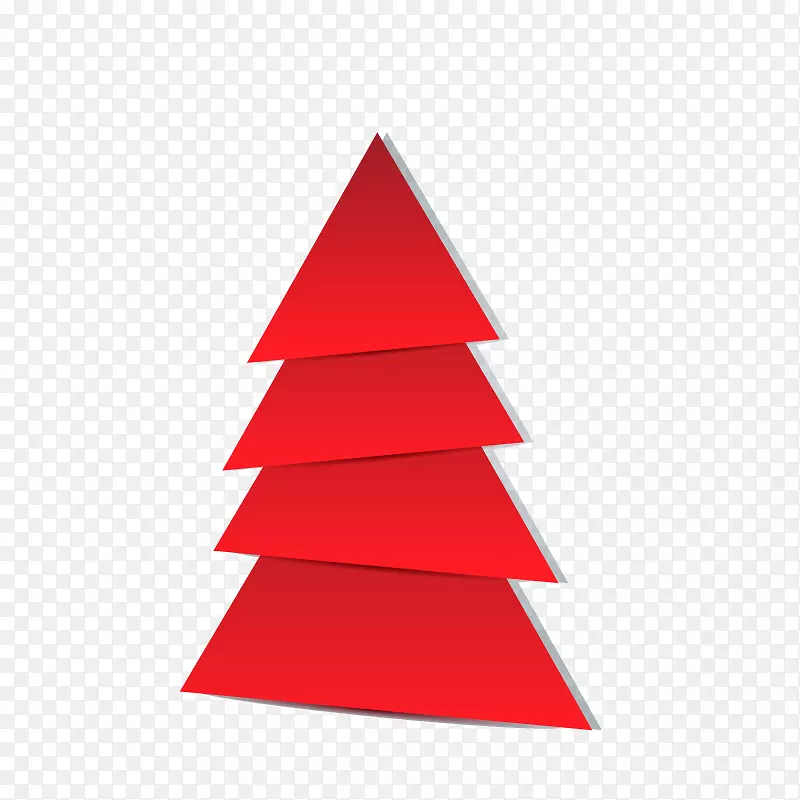 圣诞树装饰圣诞装饰折纸-折纸圣诞树