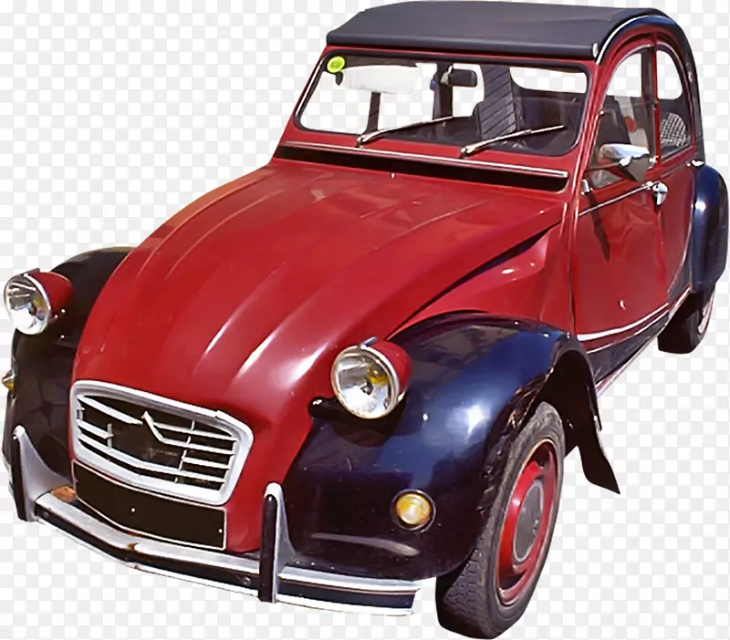 菲尔莫汽车剪贴画-红色古董车