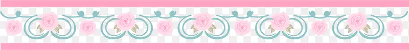 品牌唇纹-粉红色玫瑰分界线