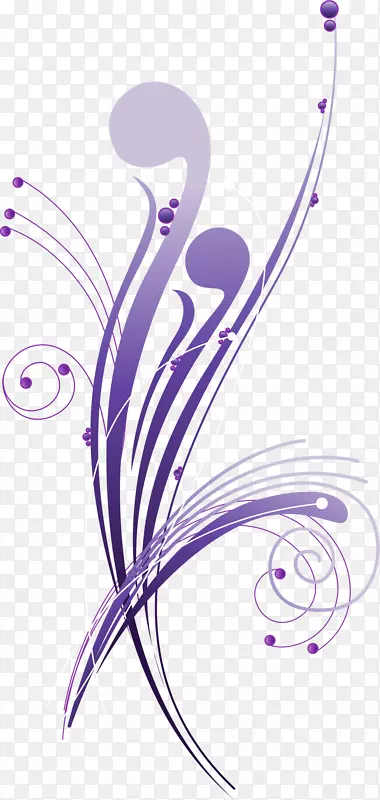 紫色计算机文件-紫色线条图案