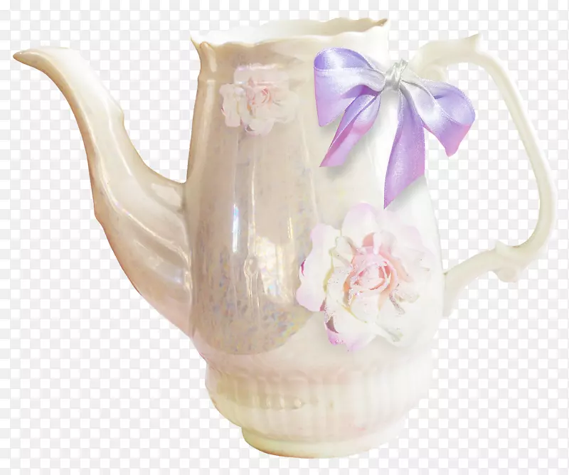 茶壶杯夹艺术.弓形装饰茶壶