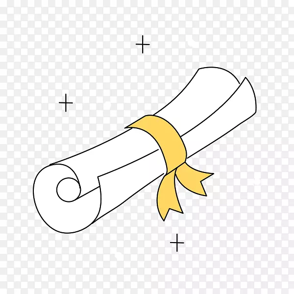 剪贴画-卷轴上的弓