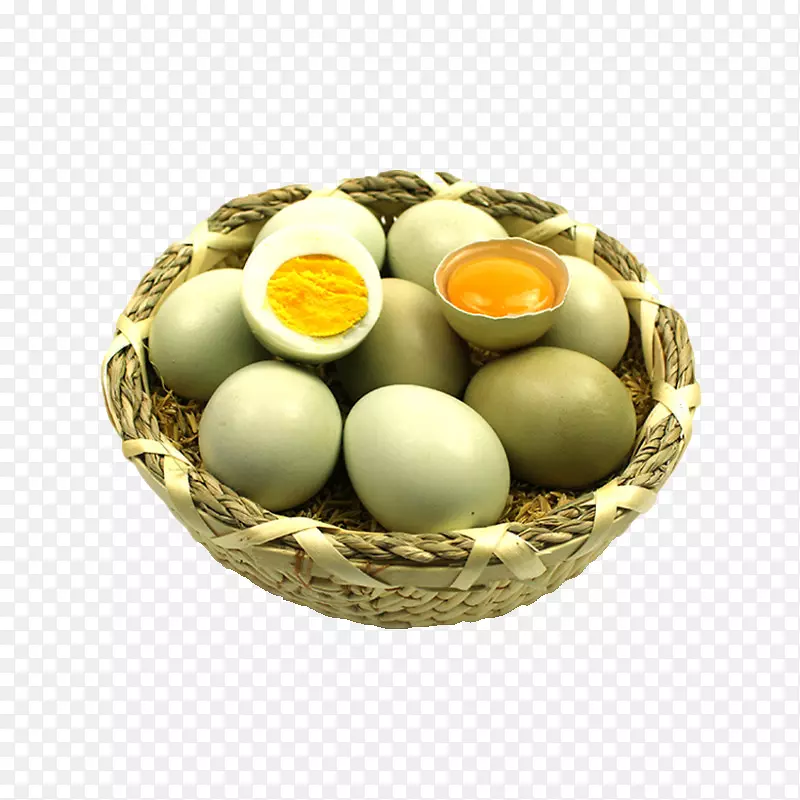 鸡蛋在篮子里，鸡肉腌鸭蛋，素食料理-蓬山绿壳蛋