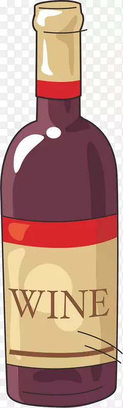 红酒利口酒瓶-创意瓶