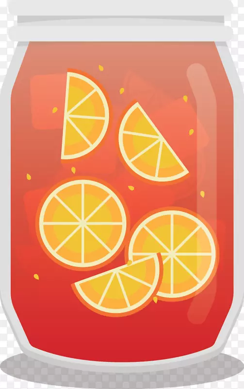 橙汁血橙瓶饮料载体瓶