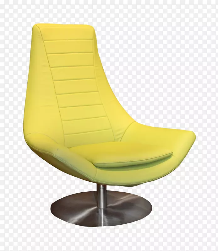 黄色舒适家具.欧洲简易单沙发