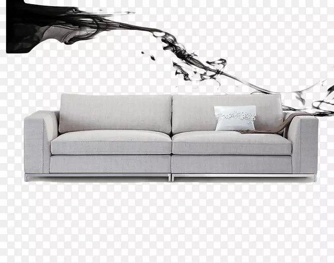 沙发沙发床水墨画-高清沙发海报设计